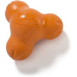 West Paw Tux - Jutalomfalattal tölthető játék (S | 10 cm | Narancs)