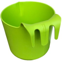 OK Plast mini hordozható és akasztható etető vödör (8 l | rózsaszín)