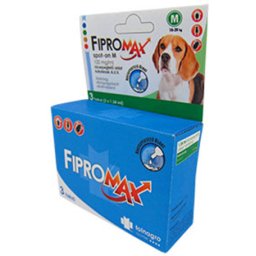 Fipromax spot-on kutyáknak (M; 10-20 kg) (1 pipetta)
