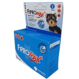 Fipromax spot-on kutyáknak (S; 2-10 kg) (3 pipetta)