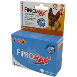 Fipromax spot-on kutyáknak (XL; 40-60 kg) (3 pipetta)