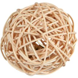 Trixie vesszőből készült csörgős labda (Átmérő: 4 cm)