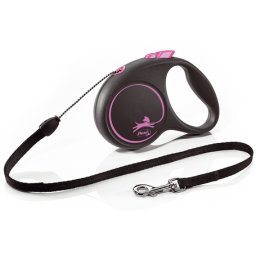 Flexi Design kötélpóráz - M, 20 kg-ig, 5 m, rózsaszín