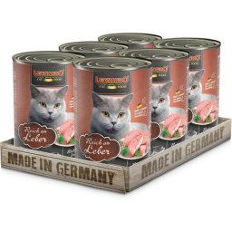 Leonardo májban gazdag konzerves macskaeledel (6 x 400 g) 2.4kg