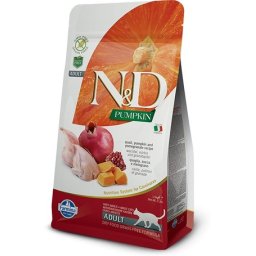 N&D Cat Grain Free fürjjel, sütőtökkel és gránátalmával 1.5kg