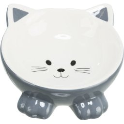 Trixie cicafej formájú kerámia tál lábacskákkal (0.15 l; Ø14cm)