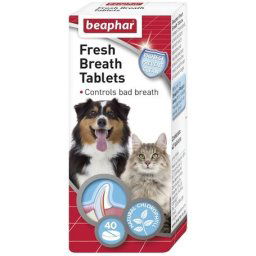 Beaphar friss lehelet tabletta kutyáknak és macskáknak (40 tabletta)