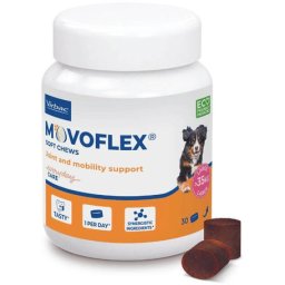 Movoflex ízületvédő rágótabletta tojáshéj membránnal nagytestű, 35 kg feletti kutyáknak (L) 30 db