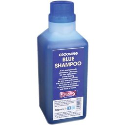 Equimins Blue Sampoo - Kék sampon és kondícionáló szürke és fehér szőrű lovaknak 1000 ml