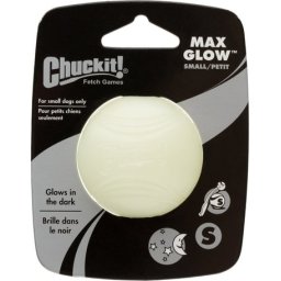 Chuckit! Max Glow - Sötétben világító gumilabda kutyáknak (S; 5 cm)