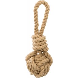Trixie Be Nordic hajó kötél labda hurokkal (7 cm átmérő / 20 cm hossz)