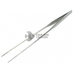 Egyenes fém csipesz (27 cm)