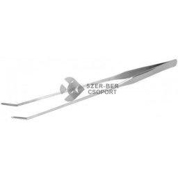 Hajlított fém csipesz (27 cm)