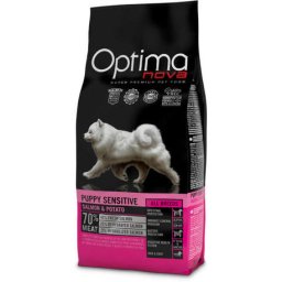 Visán Optimanova Dog Puppy Sensitive Salmon & Potato 2kg