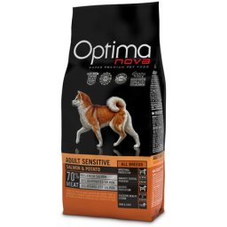 Visán Optimanova Dog Adult Sensitive Salmon & Potato 2kg