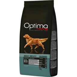 Visán Optimanova Dog Adult Obesity Chicken & Rice 2kg