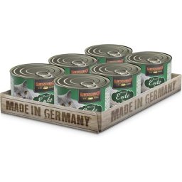 Leonardo kacsahúsban gazdag konzerves macskaeledel (6 x 200 g) 1.2kg