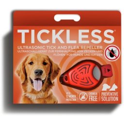 Tickless Pet ultrahangos kullancs- és bolhariasztó (Narancssárga)