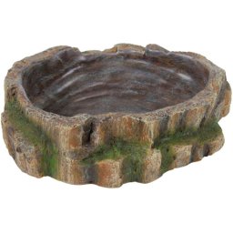 Trixie lépcsős kialakítású etető-itató tálka hüllőknek (18 x 4.5 x 17 cm)