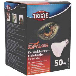 Trixie infravörös kerámia hőkibocsátó (ø 75 × 100 mm, 50 W, 75 l-ig)