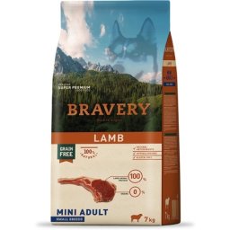 Bravery Dog Mini Adult Grain Free Lamb 2kg
