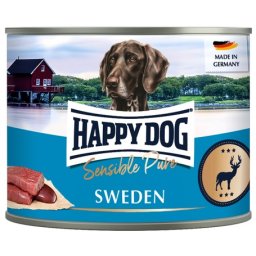 Happy Dog Pur Sweden - Vadhúsos konzerv (6 x 200 g) 1.2kg