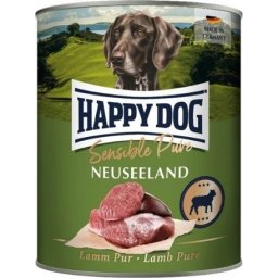 Happy Dog Pur Neuseeland - Bárányhúsos konzerv (6 x 800 g) 4.8kg