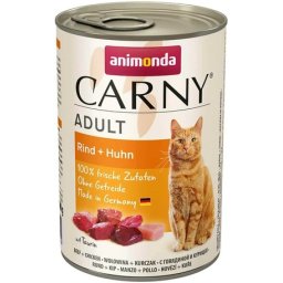 Animonda Carny Adult marha- és csirkehúsos konzerv macskáknak (6 x 400 g) 2.4kg