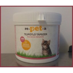 Re-pet-a tejpótló tápszer macskáknak 200gr