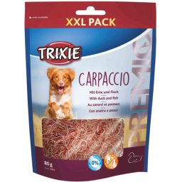 Trixie Premio Carpaccio - kacsahúsos, halas jutalomfalatok (3 tasak | 3 x 80 g) 240gr