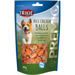 Trixie csirkehúsos és rizses golyók kutyáknak (3 tasak | 3 x 80 g) 240gr
