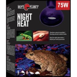 Repti Planet Night Heat - Természetes holdfényt sugárzó izzó (75 W)