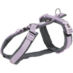 Trixie Premium túra hám kutyáknak, Lila (XL | 25 mm / Has kerület: 80 - 97 cm)