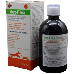 Vet-Flex ízület- és porcerősítő szirup kutyák és macskák számára 500 ml