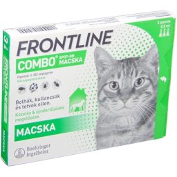 Frontline Combo Spot On macskáknak (0.5 ml / pipetta | 3 pipetta)