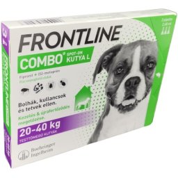 Frontline Combo Kutya L (20-40 kg) (2.68 ml / pipetta | 3 pipetta)