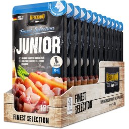 Belcando Junior alutasak csirkehússal és sárgarépával (12 x 125 g) 1.5kg