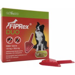 Fiprex Duo (M | 10-20 kg testtömegű kutyáknak | 1 pipetta)