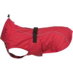 Trixie Vimy piros esőkabát kutyáknak (XS | Haskörméret: 20-32 cm | Háthossz: 25 cm | Nyakkörméret: max. 34 cm)