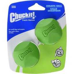 Chuckit! Erratic Ball - A Kiszámíthatatlan labda kutyajáték (S; 2 labda / szett; 5 cm)