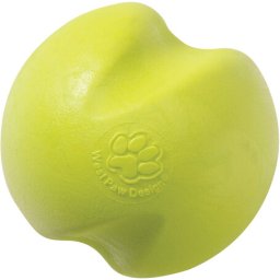 West Paw Jive - Össze-vissza pattogó labda (L | Lime | 8 cm)