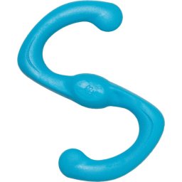 West Paw Bumi - S alakú huza-vona játék (L | 24 cm | Aqua)
