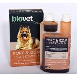 Biovet Porc & Izom, Csont komplex izületregeneráló szirup kutyáknak 500 ml
