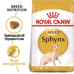 Royal Canin Sphynx Adult - Szfinx felnőtt macska száraz táp 2kg