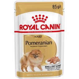 Royal Canin Pomeranian Adult - Pomerániai törpespicc felnőtt kutya nedves táp (12 x 85 g) 1.02kg