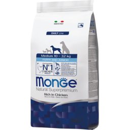 Monge Daily Line Dog Medium Puppy & Junior (29/18) 3kg