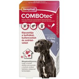 Beaphar COMBOtec spot on XL-es, óriás (40-60 kg) kutyáknak (1 pipetta | 402 mg Fipronil / 361.8 mg (S)-metoprén)