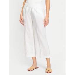 Olsen Culotte nadrág 14002175 Fehér Relaxed Fit