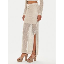 Guess Maxi szoknya Morgen W4YD1L Z37G0 Szürke Regular Fit