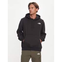 The North Face Pulóver Simple Dome NF0A89FC Fekete Regular Fit